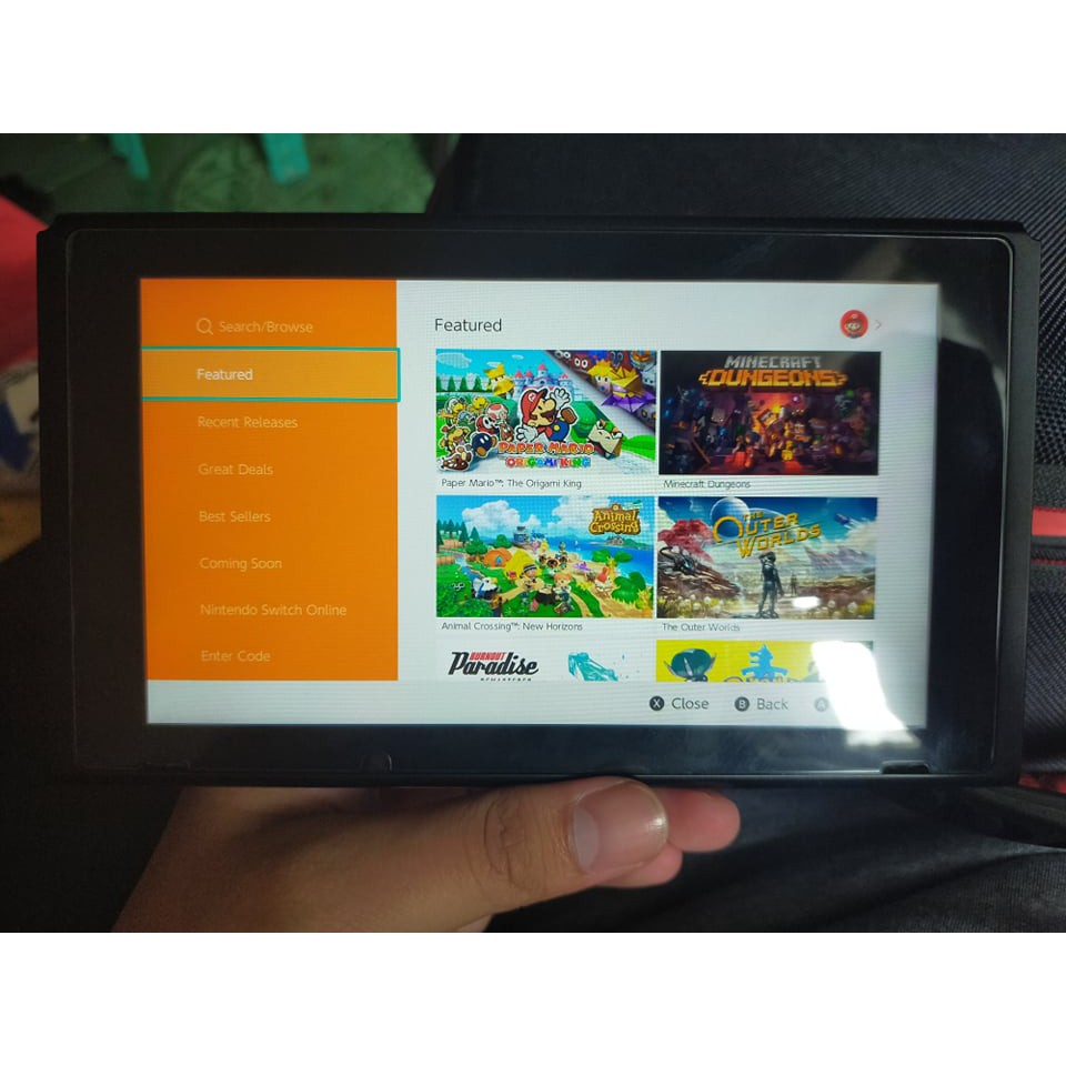 nintendo switch tablet