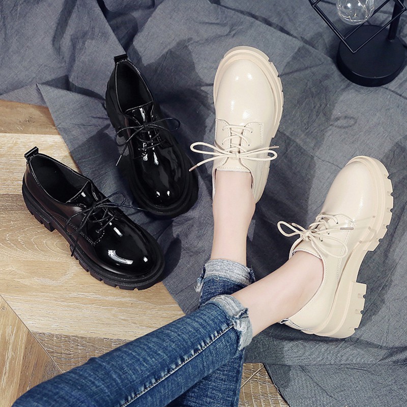 black womens platform shoes