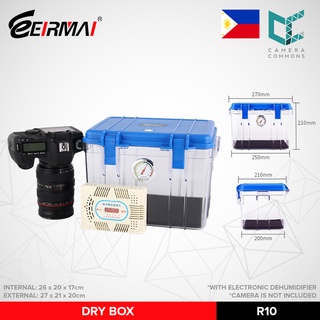 Eirmai R10 Dry Box Moisture Proof Dryer Box with Electronic Dehumidifier for Camera Gears
