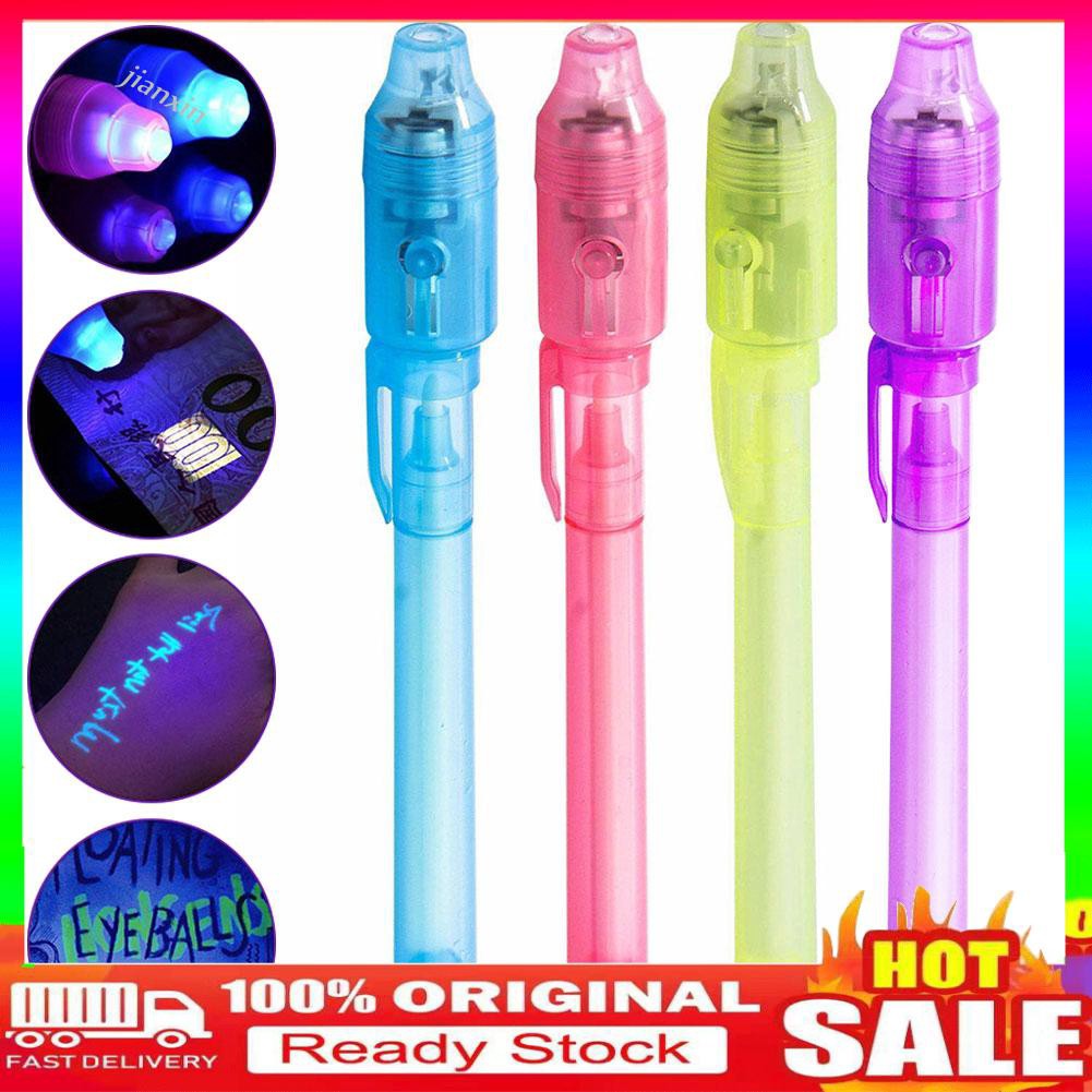 Hot Theft Detection UV Light Pen Invisible Ink Security Secret Spy
