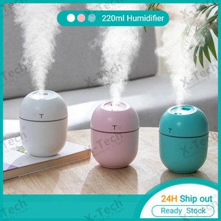X-Tech 220ml air purifier Air Humidifier Mini Portable humidifier for Room Office Car humidifer