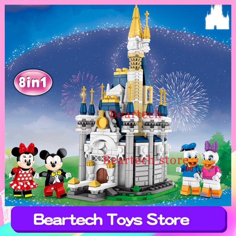 mickey mouse castle toy