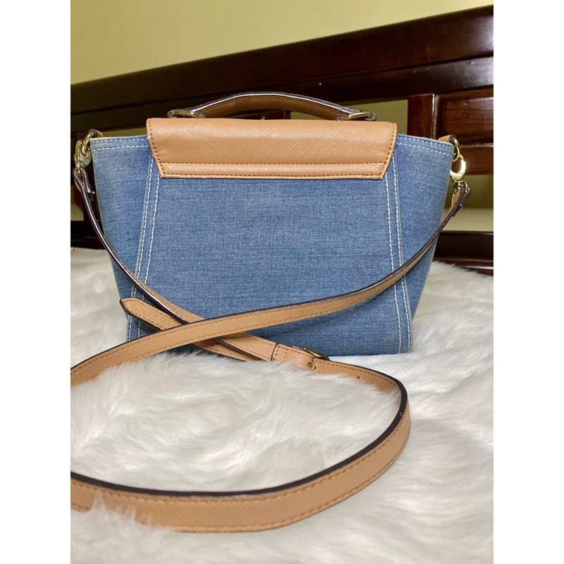 Samantha Vega Denim Sling Bag Original Shopee Philippines