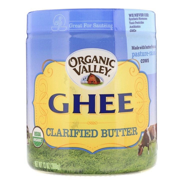 GHEE ORGANIC VALLEY ORI ORIGINAL 100 USA CLARIFIED BUTTER MENTEGA MINYAK MPASI BAYI ANAK