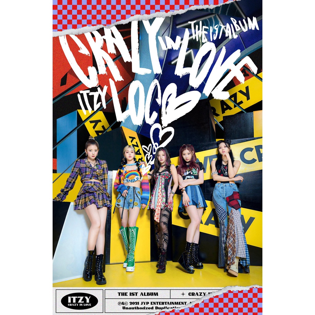 ITZY CRAZY IN LOVE UNOFFICIAL PHOTOCARDS REPLICARDS | Shopee Philippines