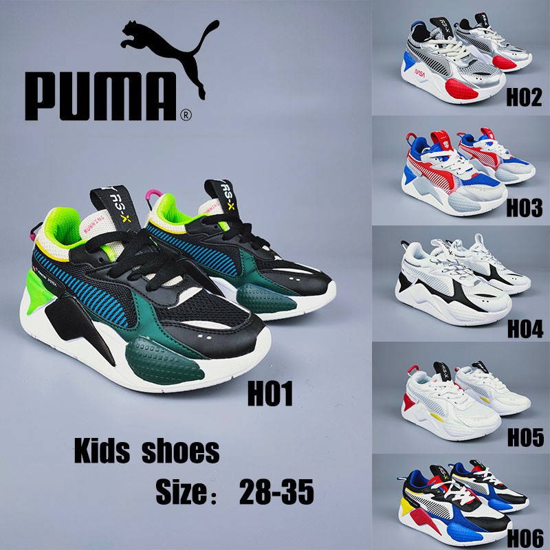 puma children's running shoes