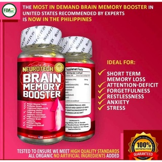 NEUROTECH BOOSTER -STRESS -BRAIN MEMORY RESTLESSNESS Imported from U.S.A