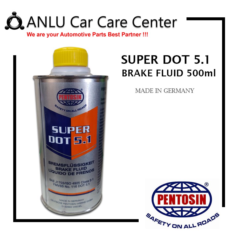 PENTOSIN SUPER DOT 5.1 BRAKE FLUID 500ml PART 116 Shopee Philippines