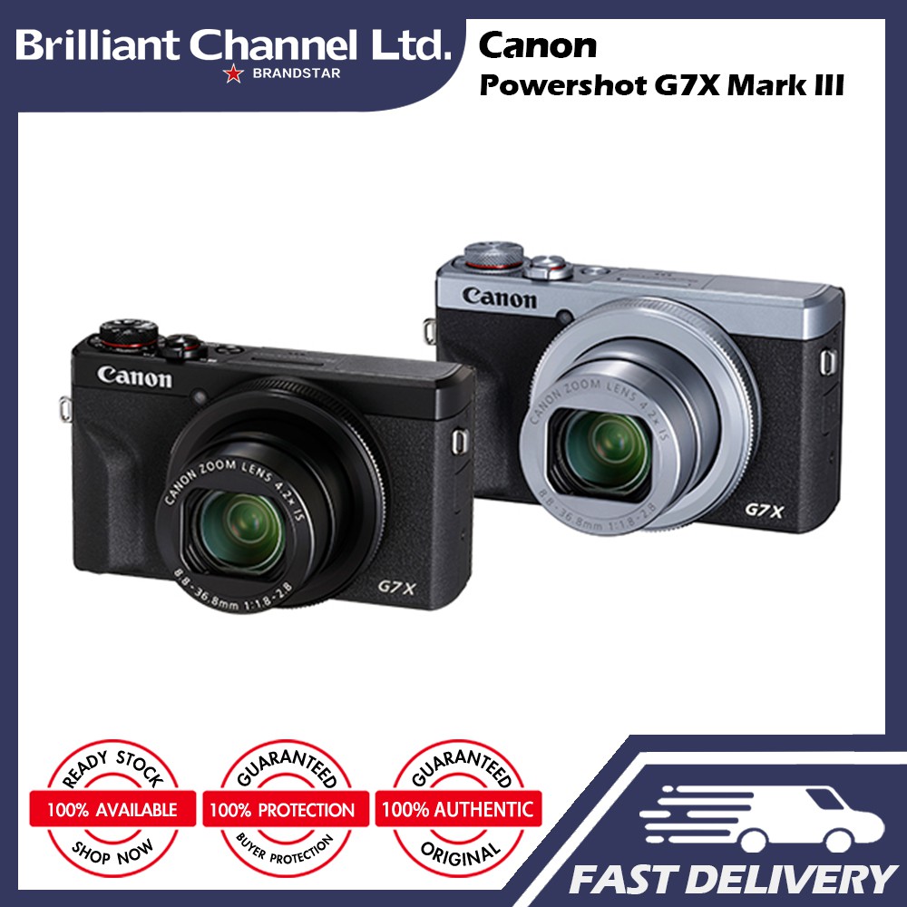 Canon PowerShot G7X Mark III Digital Camera Shopee Philippines