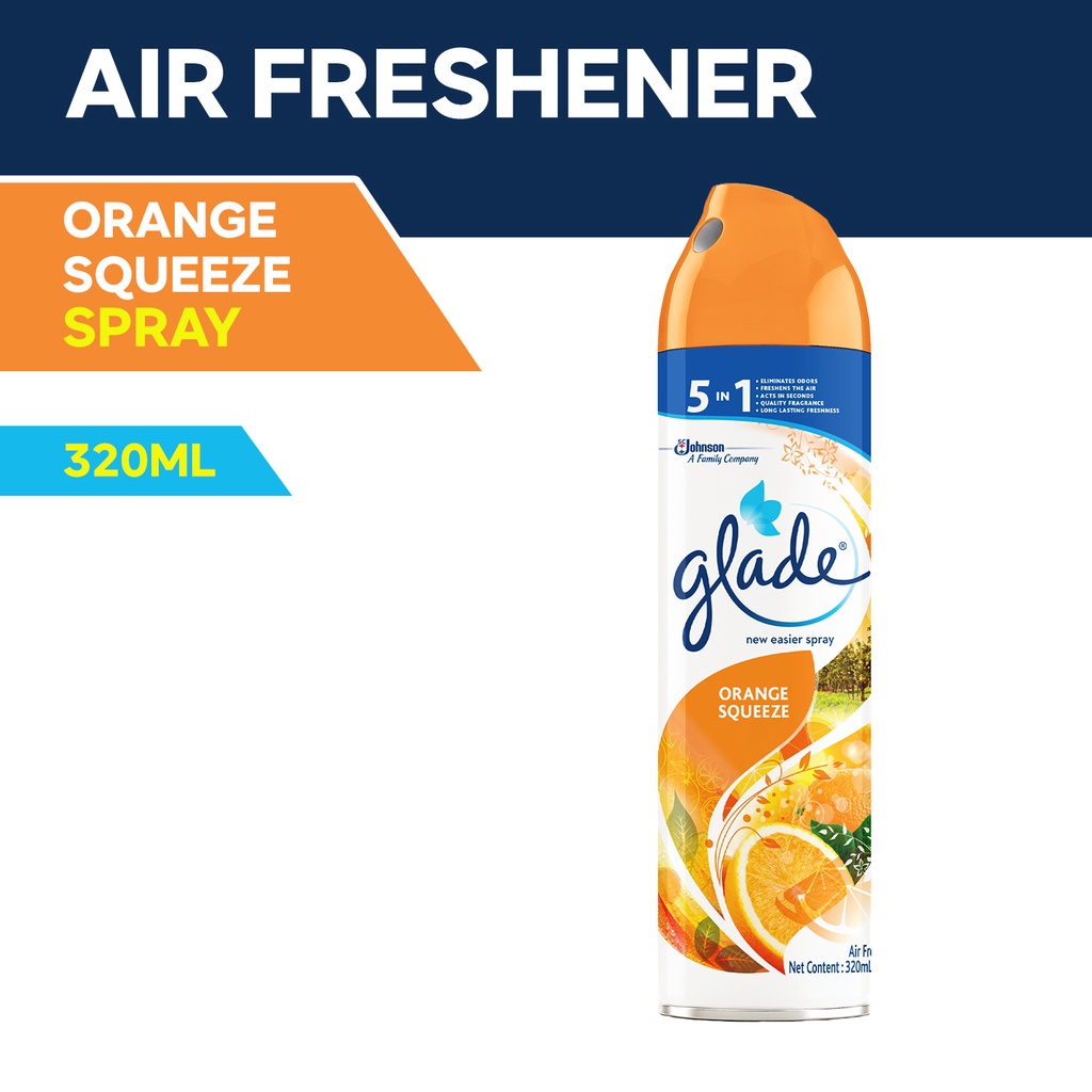 Glade Air Freshener Orange Squeeze 320ml Shopee Philippines