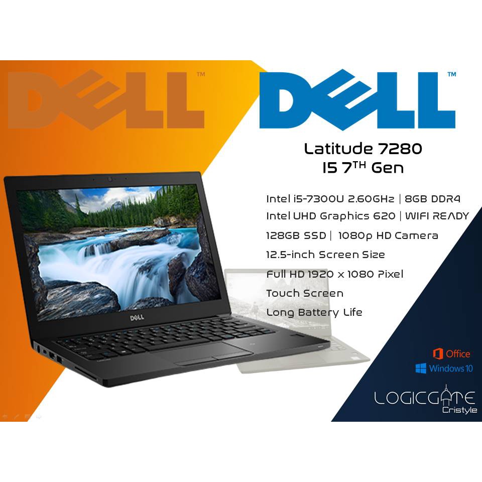 DELL ULTRABOOK Latitude 7280 i5 7th Gen Laptop | 8 GB | 128GB SSD | Touch  Screen | Shopee Philippines