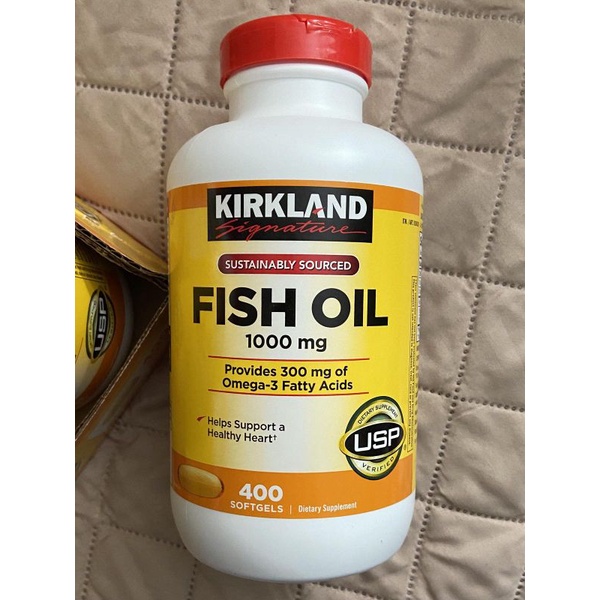 Kirkland Fish Oil (1000 mg) Shopee Philippines