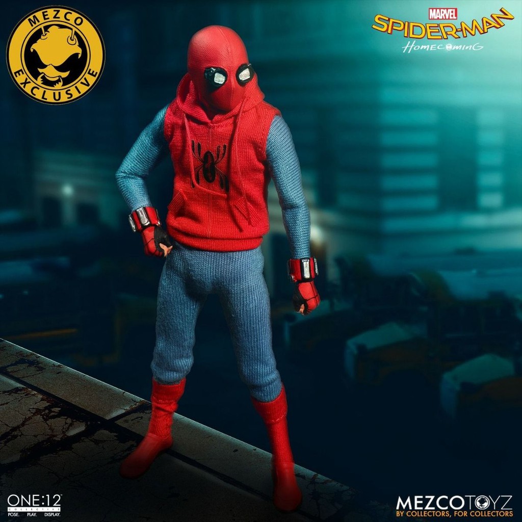 mezco homemade spiderman