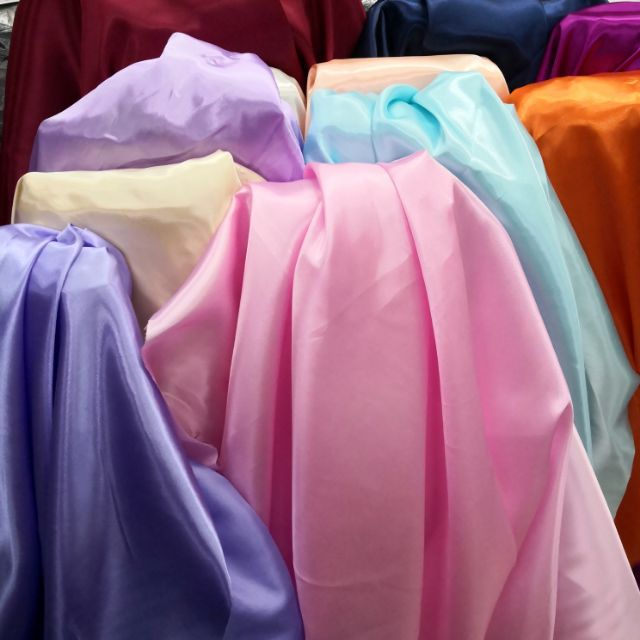 *New Added Color LIGHT (SOFT) SATIN FABRIC 60