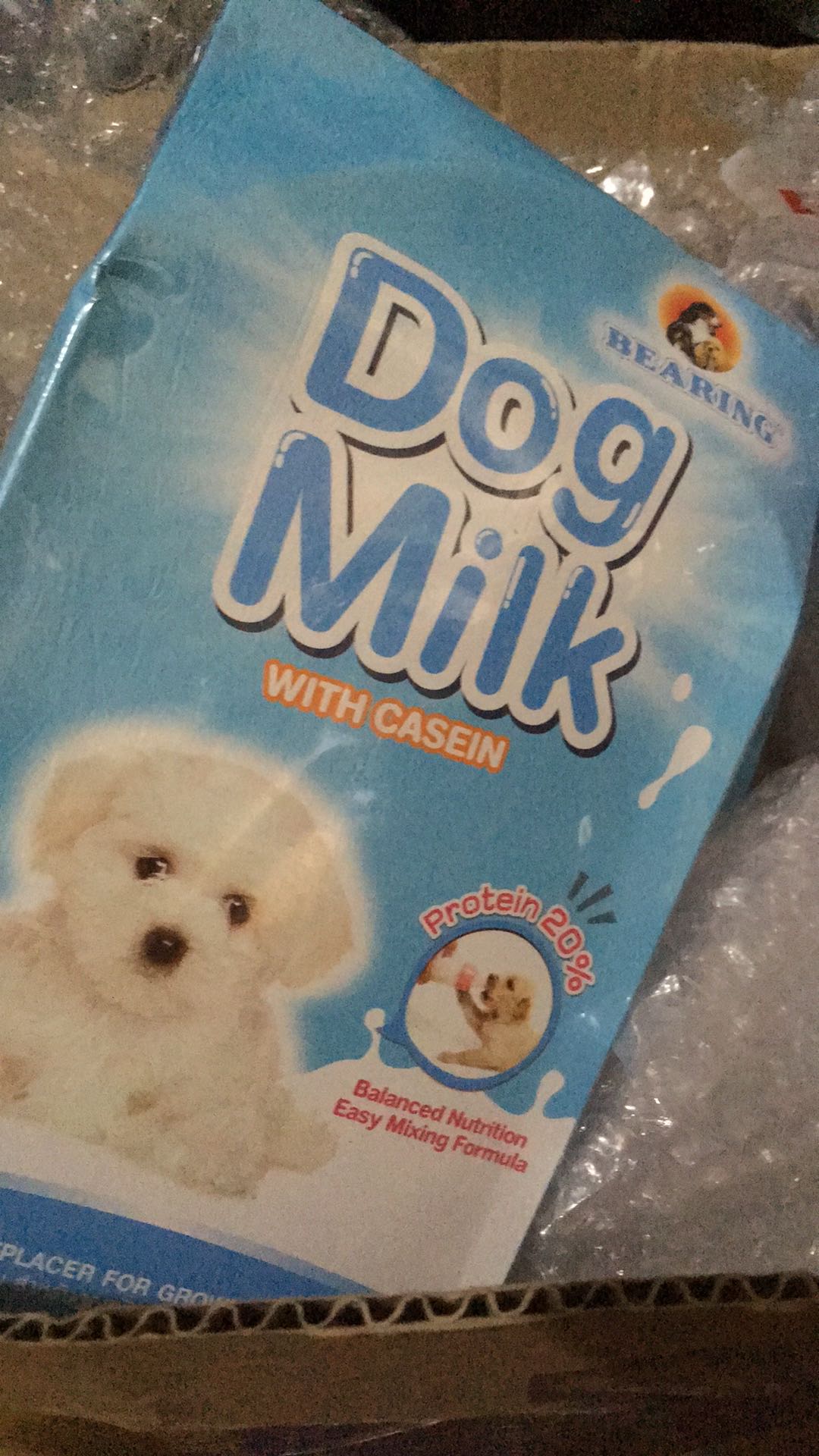 BEARING DOG MILK POWDER W/CASEIN 300g | Shopee Philippines