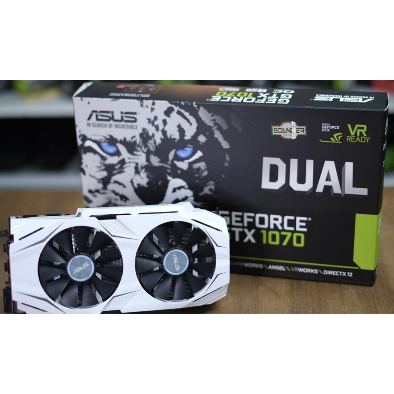 Asus Gtx 1070 8gb 256bit Ddr5 Dual Oc Used Shopee Philippines