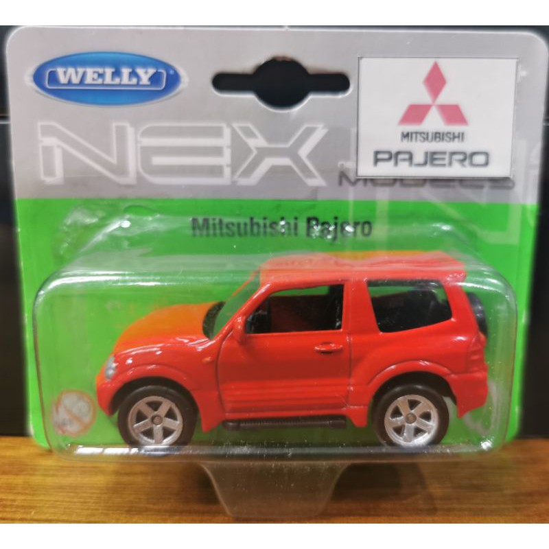 1/60 Welly Mitsubishi Pajero CK 3 Door Diecast Scale Model Toy Car
