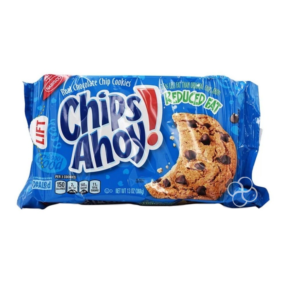 Nabisco Chips Ahoy! Reduced Fat Chocolate Chip Cookies 368g Shopee