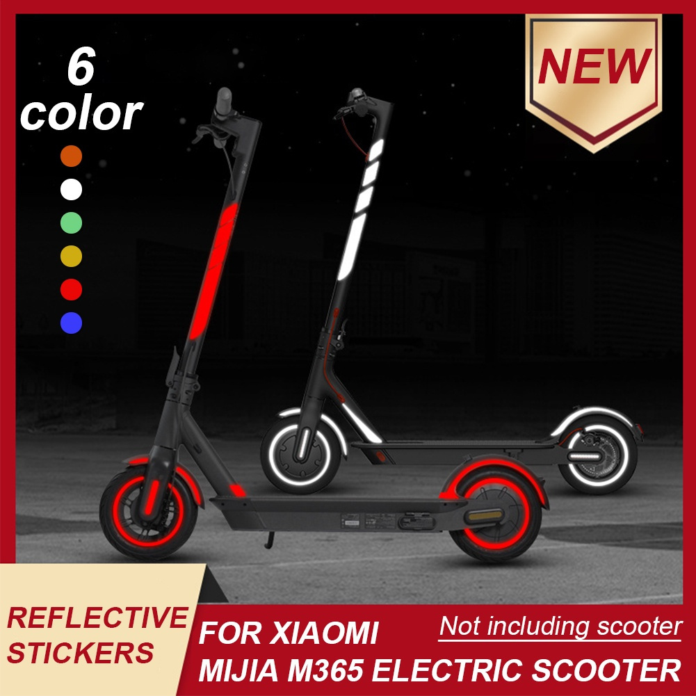 for xiaomi M365 Pro Fashion Scooter Reflective Sticker Waterproof Accessories 