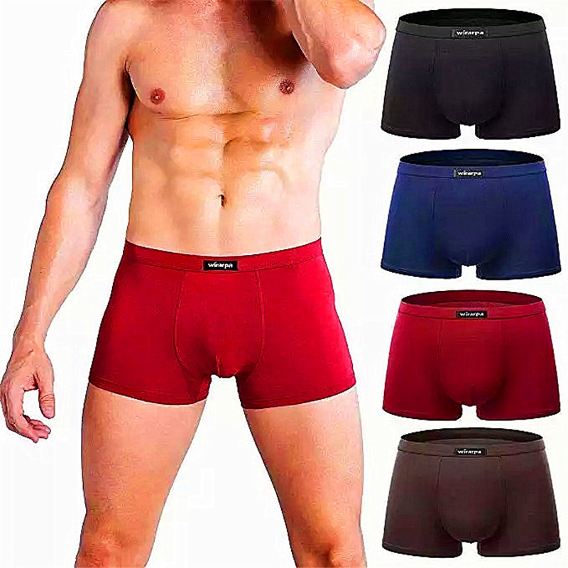 Men Boxer Underwear Briefs Short 