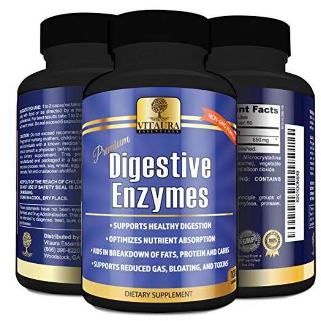 Premium Digestive Enzymes Pancreatin Supplement Shopee Philippines