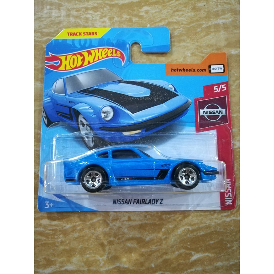 hot wheels nissan fairlady z blue