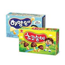 Orion Choco Song-i and White Pine (Choco and cream cheese cluster) 50g ...