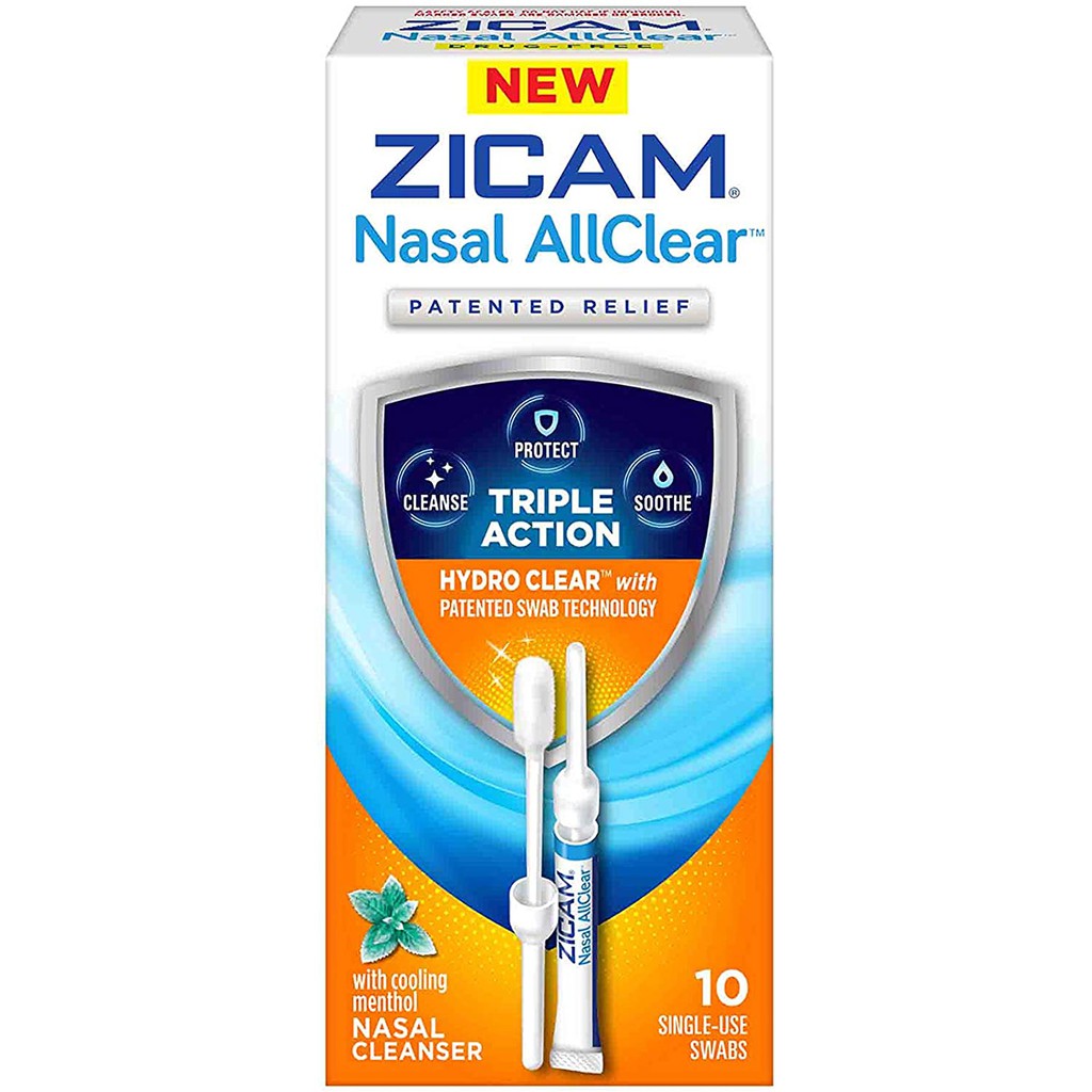 Zicam Nasal AllClear Triple Action Nasal Cleanser with Cooling Menthol