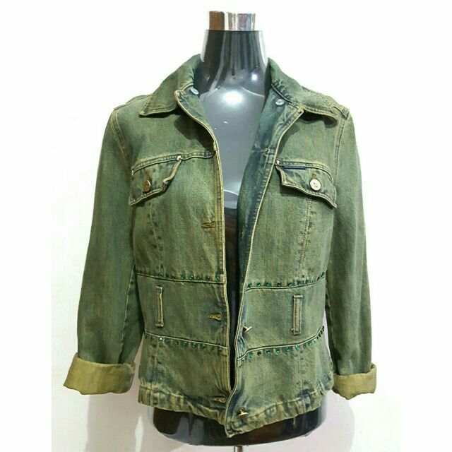 clearance denim jacket