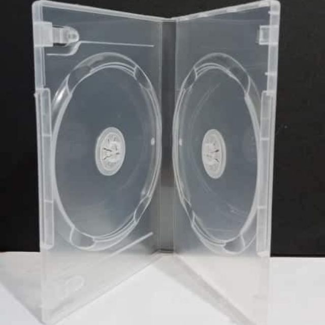 5 Pcs Plastic Cover For 2 Disc Storage Full Wrap Disc Holder Movie Box Cd Bags Dvd Case Shopee Philippines