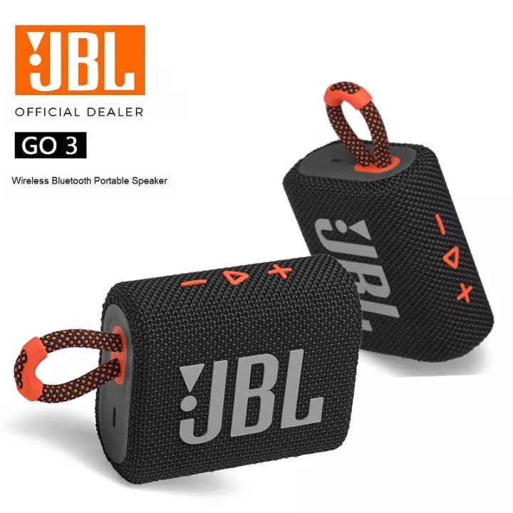 JBL Go 3 GO3 Portable Waterproof Wireless Bluetooth Speaker Mini