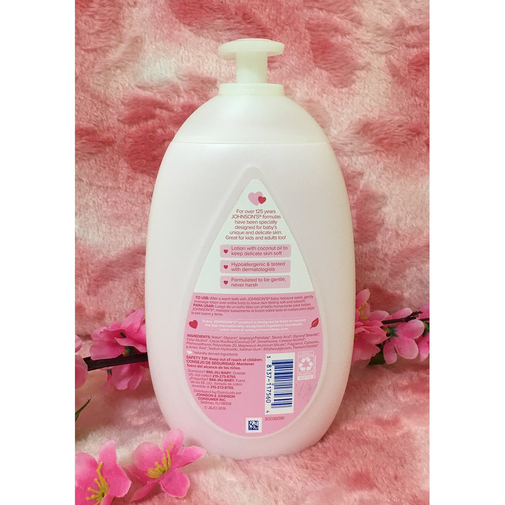 johnson and johnson coconut oil