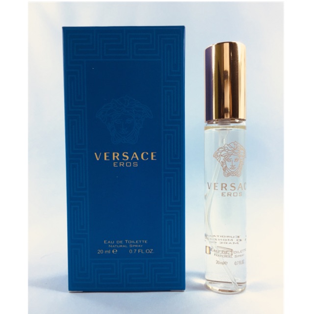 versace eros sizes