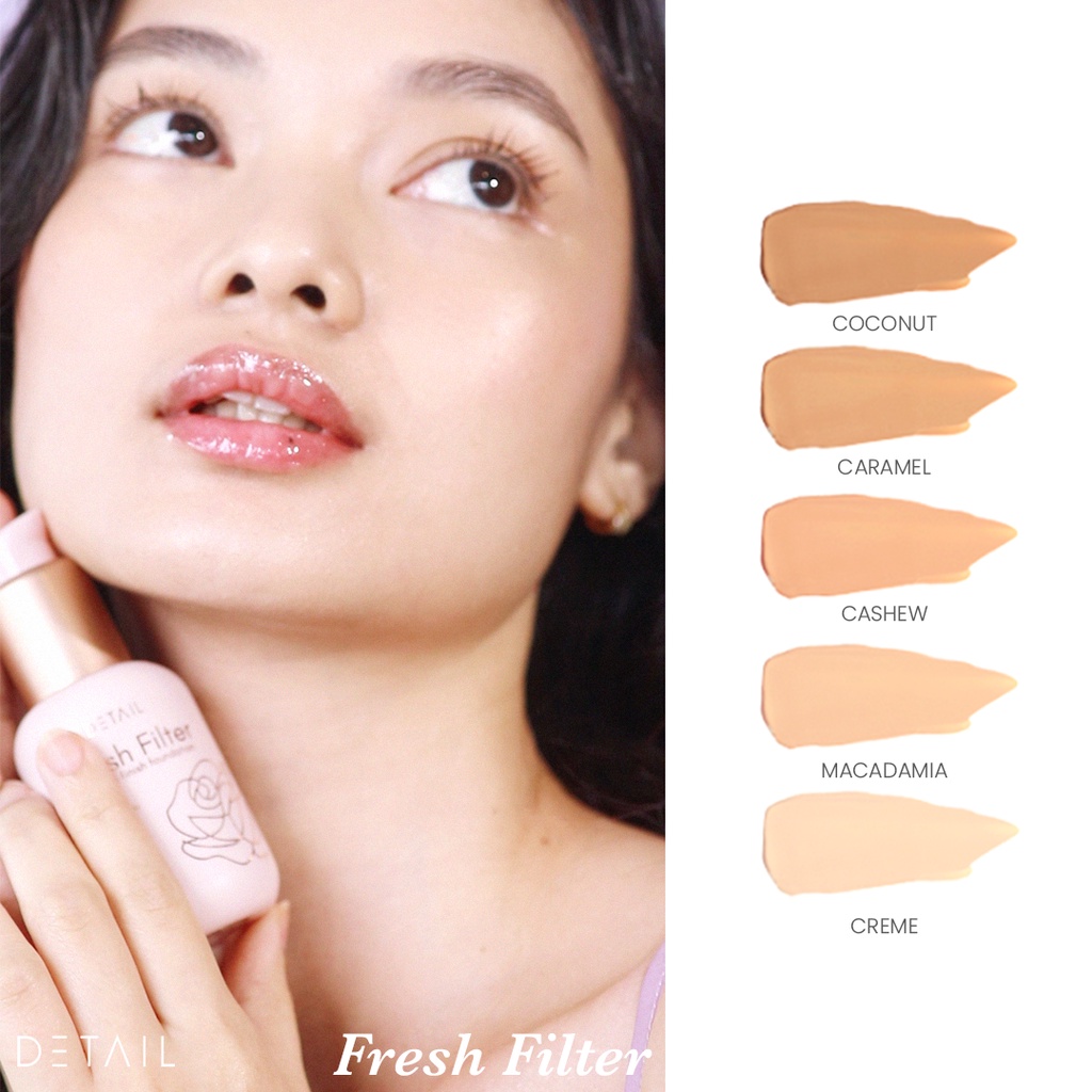 detail cosmetics fresh filter foundation