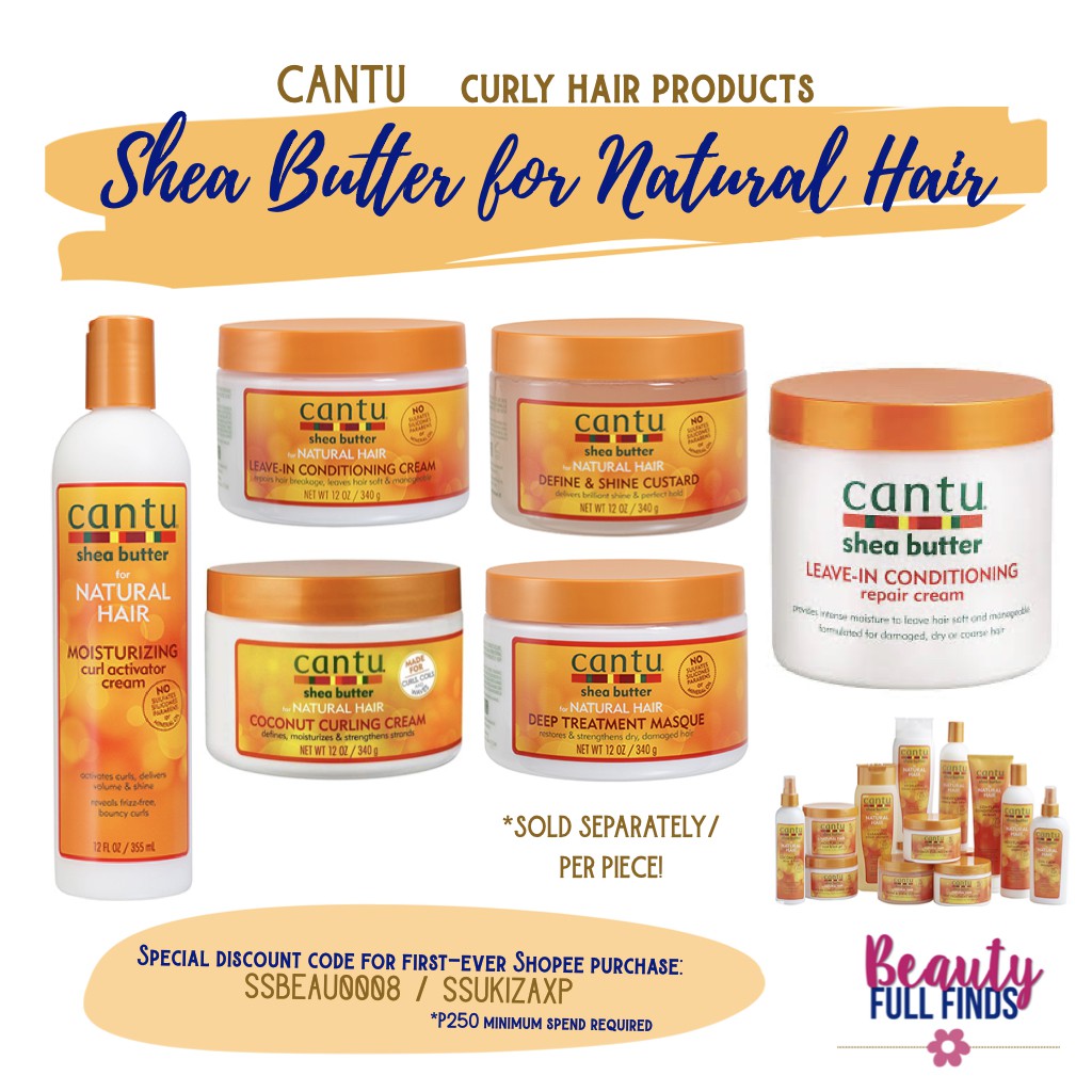 CGM] Cantu Shea Butter Curly Hair Products (Full Size-Authentic) | Shopee  Philippines