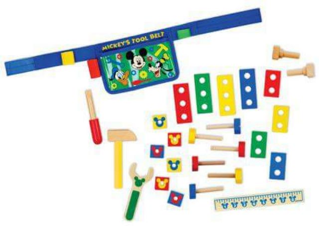 melissa and doug wooden tool set