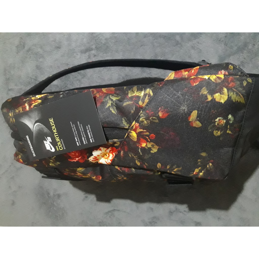 nike sb heritage floral shoulder bag