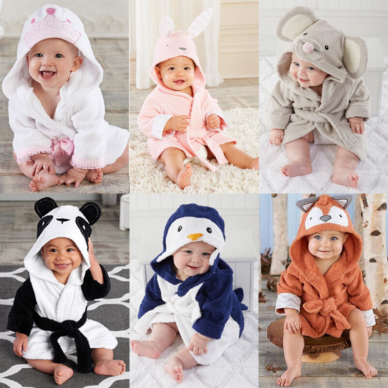 infant hooded bath towel