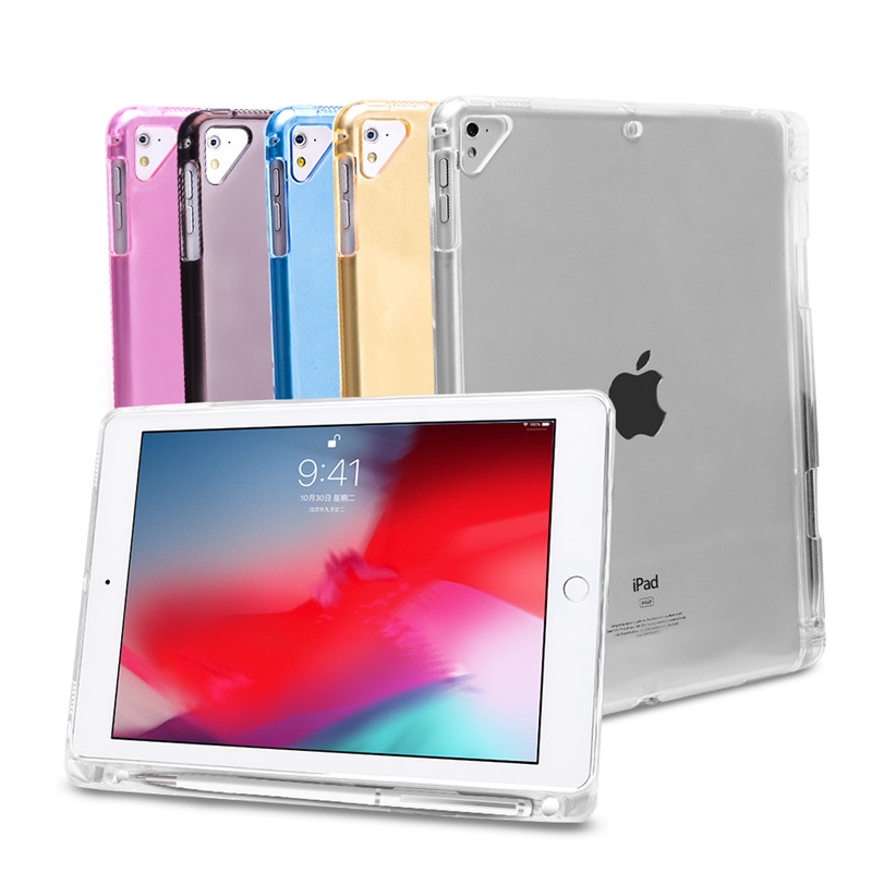 iPad Pro Case 10.5'' iPad Case With Pencil Holder iPad Mini5 Case Protect for iPad Pro 2018/2020 iPad Air1 Case Sleeping cat iPad Case