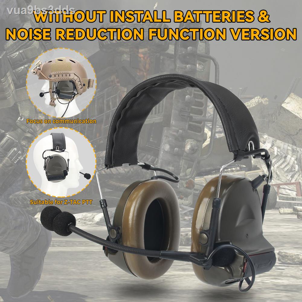 ZTac Tactical Headset Military Headphones Peltor Comtac II Headset For