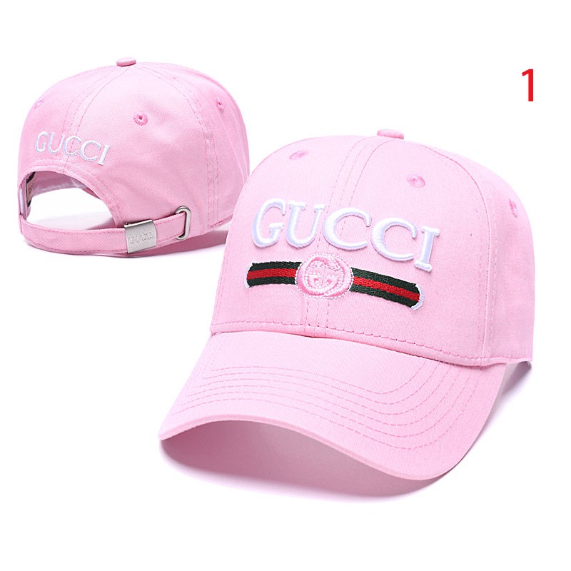 gucci pink baseball cap