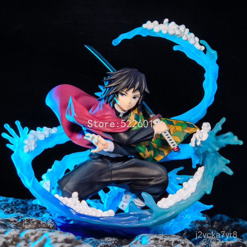 17cm Demon Slayer Anime Figure Tomioka Giyuu Action Figure Figuarts ...