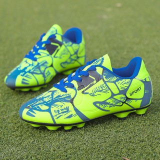 Orang Dewasa Anak Sepatu  Bola Size 31 43 FG Soccer Shoes 
