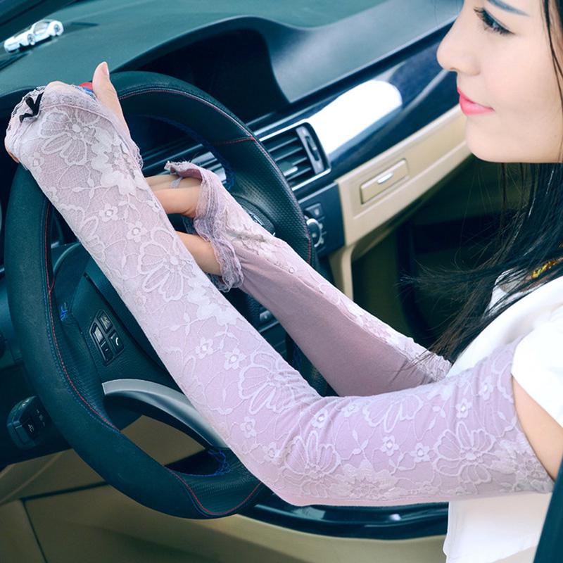 womens long driving gloves