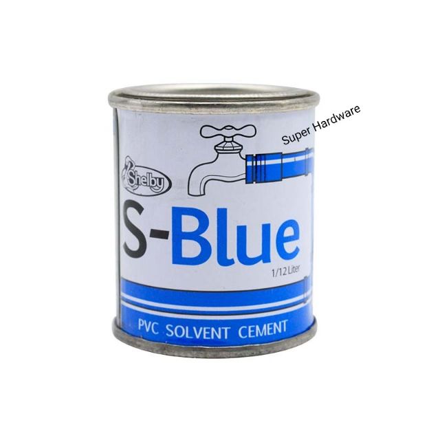 Shelby SBlue PVC Solvent Cement 1/12 Liter Shopee Philippines