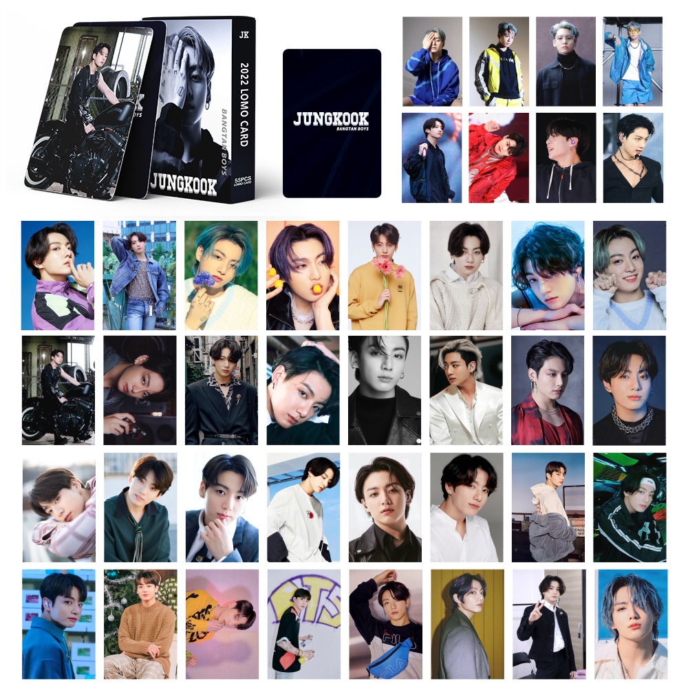 Pcs Box Kpop Bts Bangtan Boys Jung Kook Individual Lomo Card Photocard Shopee Philippines