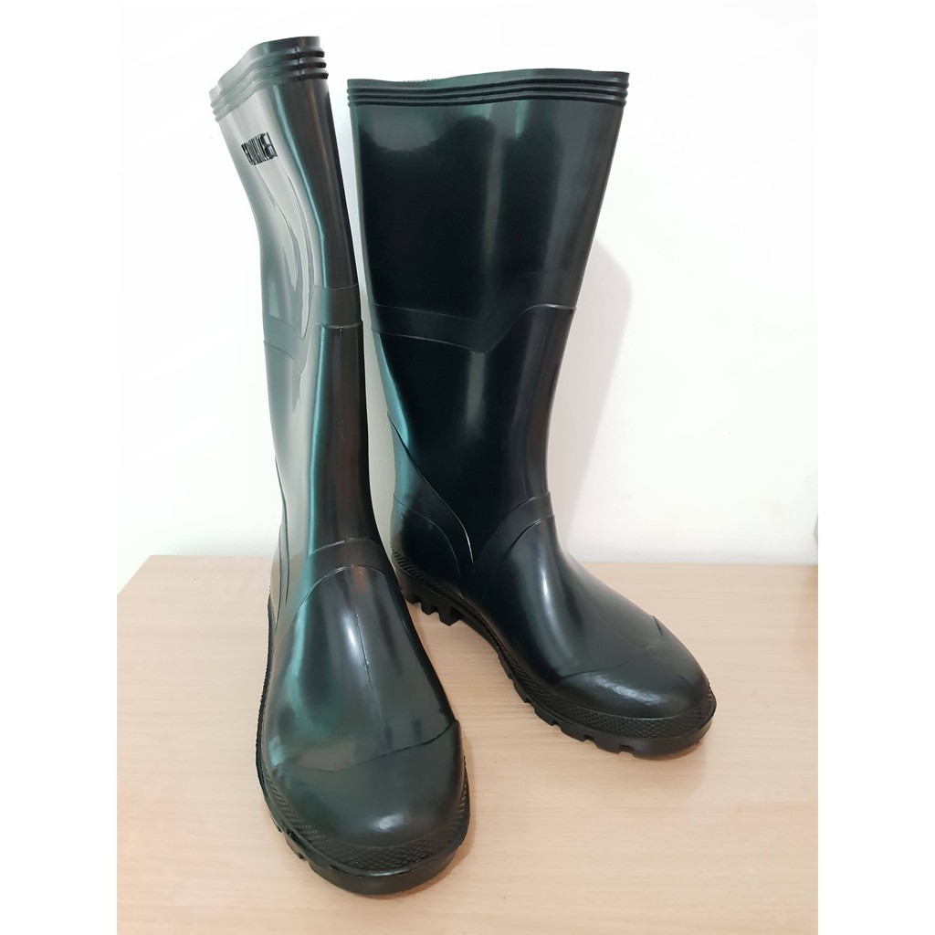 Boots Bota rainy shoes rubber | Shopee 