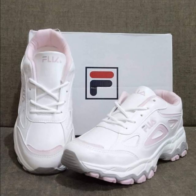 pink fila shoes womens