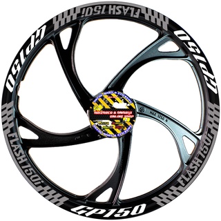 Rusi Flash 150i Gp150 Racing Decal Mag Sticker Good For 2 Mags Front And Rear Shopee Philippines