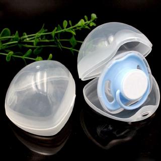 Soother Container PP Pacifier Baby Infant Pure Color Box Case Holder Dust-proof
